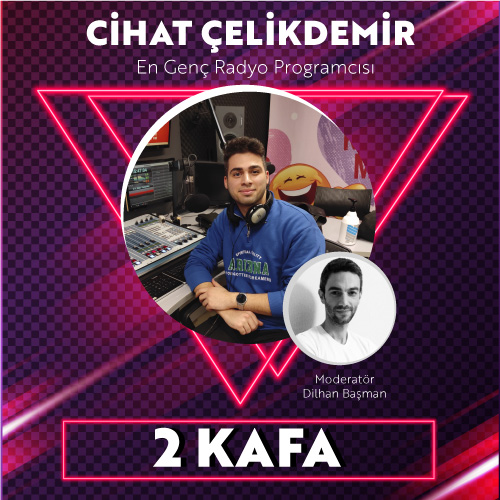 Cihat Çelikdemir | Türkiye’nin En Genç Radyo Programcısı (2 KAFA söyleşi)🎙🎚🎛🎚🎶