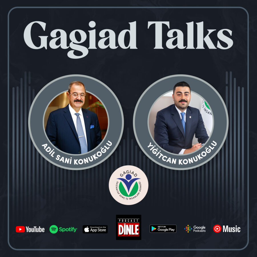 Gagiad Talks 1.Bölüm | Adil Sani Konukoğlu – Yiğitcan Konukoğlu